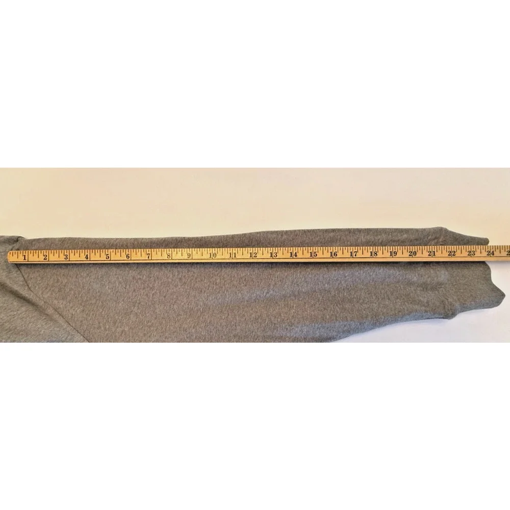 Banana Republic Luxe Touch Bomber Jacket XL Gray Full Zip Cotton Mens Coat
